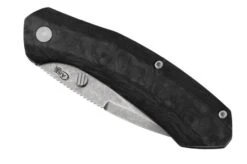 Case Westline 36554 Black Marbled Carbon Fiber, Drop Point Blade S35VN, Navaja -Case Knives Ventas CE36554 06 case