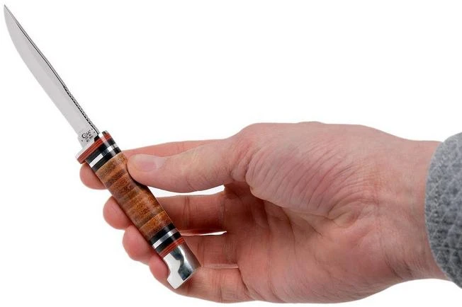 Case Leather Hunter Fixed 00379, M3FINN SS, Cuchillo De Caza 8 Case Leather Hunter Fixed 00379, M3FINN SS, Cuchillo De Caza - Imagen 6