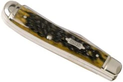 Case Mini Trapper Pocket Worn Olive Green Bone, Peach Seed, 38194, 6207 SS Navaja -Case Knives Ventas CE38194 04 case knives