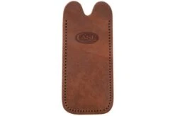 Case Knife Slip 41410 Embossed Genuine Brown Leather, Funda