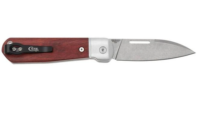 Case Highbanks 42229 Stonewashed CPM 20CV Rosewood, Navaja 4 Case Highbanks 42229 Stonewashed CPM 20CV Rosewood, Navaja - Imagen 2