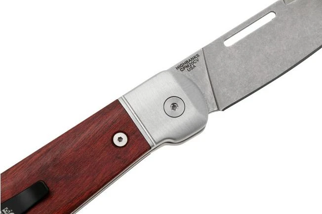 Case Highbanks 42229 Stonewashed CPM 20CV Rosewood, Navaja 7 Case Highbanks 42229 Stonewashed CPM 20CV Rosewood, Navaja - Imagen 5