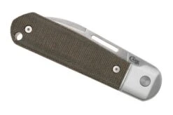 Case Highbanks 42231 Stonewashed CPM 20CV Green Canvas Micarta, Navaja -Case Knives Ventas CE42231 06 case