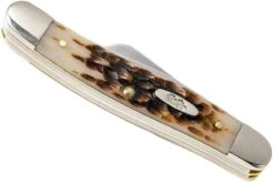 Case Medium Stockman Amber Jigged Bone, 00042, 6318 SS Navaja -Case Knives Ventas CE42 07 case ce42 07