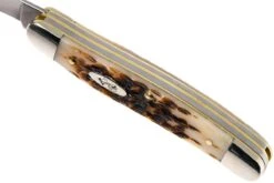 Case Medium Stockman Amber Jigged Bone, 00042, 6318 SS Navaja -Case Knives Ventas CE42 09 case ce42 09