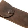 Case Soft Leather Sheath Medium, Dark Brown 50003 Funda De Cuero
