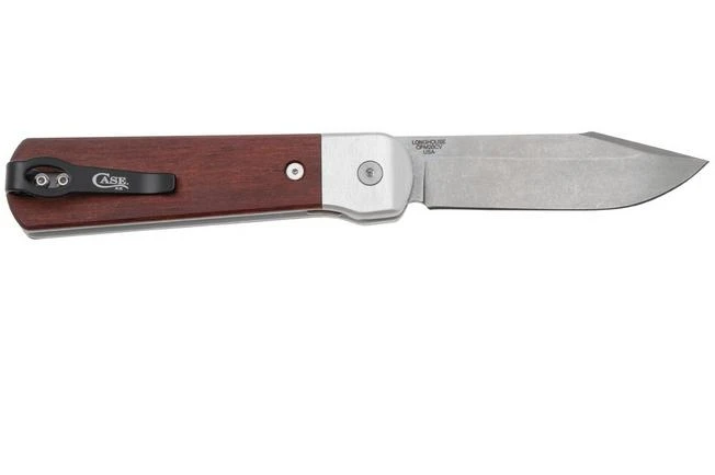 Case Longhouse 50909 Stonewashed CPM 20CV Rosewood, Navaja 4 Case Longhouse 50909 Stonewashed CPM 20CV Rosewood, Navaja - Imagen 2