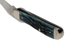 Case Russlock 51859 Pocket Worn Mediterranean Blue Bone, Peach Seed Jig 61963L SS Navaja -Case Knives Ventas CE51859 04 case