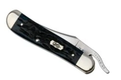 Case Russlock 51859 Pocket Worn Mediterranean Blue Bone, Peach Seed Jig 61963L SS Navaja -Case Knives Ventas CE51859 05 case