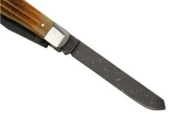 Case Trapper 52420 Burnt Goldenrod Damascus 6254 Navaja -Case Knives Ventas CE52420 04 case