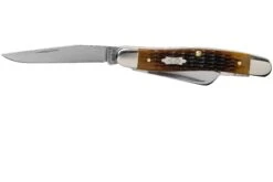 Case Medium Stockman Antique Bone, Rogers Corn Cob Jig, 52834, 6318 SS Navaja -Case Knives Ventas CE52834 03 case
