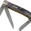 Case Medium Stockman Pocket Worn Grey Bone, Crandall Jig, 58413, 6318 CV Navaja -Case Knives Ventas CE58413 01 case