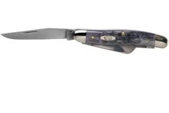 Case Medium Stockman Pocket Worn Grey Bone, Crandall Jig, 58413, 6318 CV Navaja -Case Knives Ventas CE58413 03 case