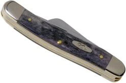 Case Medium Stockman Pocket Worn Grey Bone, Crandall Jig, 58413, 6318 CV Navaja -Case Knives Ventas CE58413 04 case 1