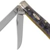 Case Mini Trapper Pocket Worn Grey Bone, Crandall Jig, 58414, 6207 CV Navaja -Case Knives Ventas CE58414 01 case knives