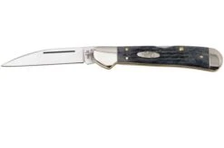 Case CopperLock 58424, Pocket Worn Gray Bone, Crandall Jig, 61549WL CS, Navaja