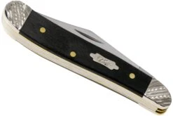 Case Peanut Ebony Wood, Worked Bolsters, 59674, 7220 SS Navaja 10 Case Peanut Ebony Wood, Worked Bolsters, 59674, 7220 SS Navaja -Case Knives Ventas CE59674 04 case