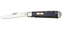Case Trapper Blue Smooth Sycamore Wood, 63730, 7254 SS, Navaja