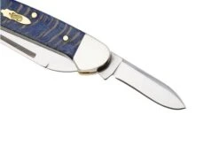 Case Baby Butterbean, Smooth Blue Sycamore Wood 63733, 72132 SS, Navaja 10 Case Baby Butterbean, Smooth Blue Sycamore Wood 63733, 72132 SS, Navaja -Case Knives Ventas CE63733 04 case