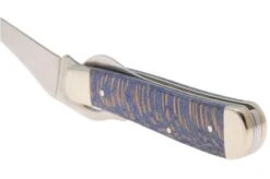 Case RussLock Smooth Blue Sycamore Wood, 63734, 71953L SS Navaja -Case Knives Ventas CE63734 04 case