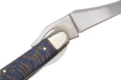Case RussLock Smooth Blue Sycamore Wood, 63734, 71953L SS Navaja -Case Knives Ventas CE63734 05 case