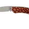 Case X Woodchuck Executive Lockback Brushed Stainless, Giraffe, 64320, M1300L SS Navaja -Case Knives Ventas CE64320 01 case knives