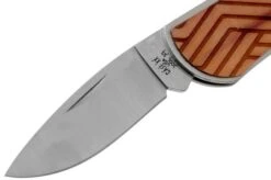 Case X Woodchuck Executive Lockback Brushed Stainless, Lines, 64322, M1300L SS Navaja -Case Knives Ventas CE64322 03 case knives