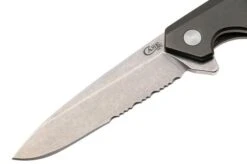 Case Kinzua Spearpoint OD Green Anodized Aluminum, 64632, S35VN, Navaja Dentada -Case Knives Ventas CE64632 03 case