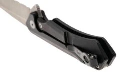 Case Kinzua Spearpoint Black Anodized Aluminum, 64633, S35VN, Navaja Dentada -Case Knives Ventas CE64633 04 case