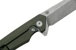 Case Kinzua Spearpoint, OD Green Anodized Aluminum, S35VN, 64659 Navaja -Case Knives Ventas CE64659 05 case