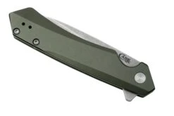 Case Kinzua Spearpoint, OD Green Anodized Aluminum, S35VN, 64659 Navaja -Case Knives Ventas CE64659 06 case