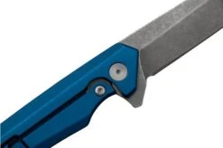 Case Kinzua Spearpoint, Blue Anodized Aluminum, S35VN, 64660 Navaja -Case Knives Ventas CE64660 05 case