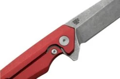 Case Kinzua Spearpoint, Red Anodized Aluminum, S35VN, 64661 Navaja -Case Knives Ventas CE64661 05 case