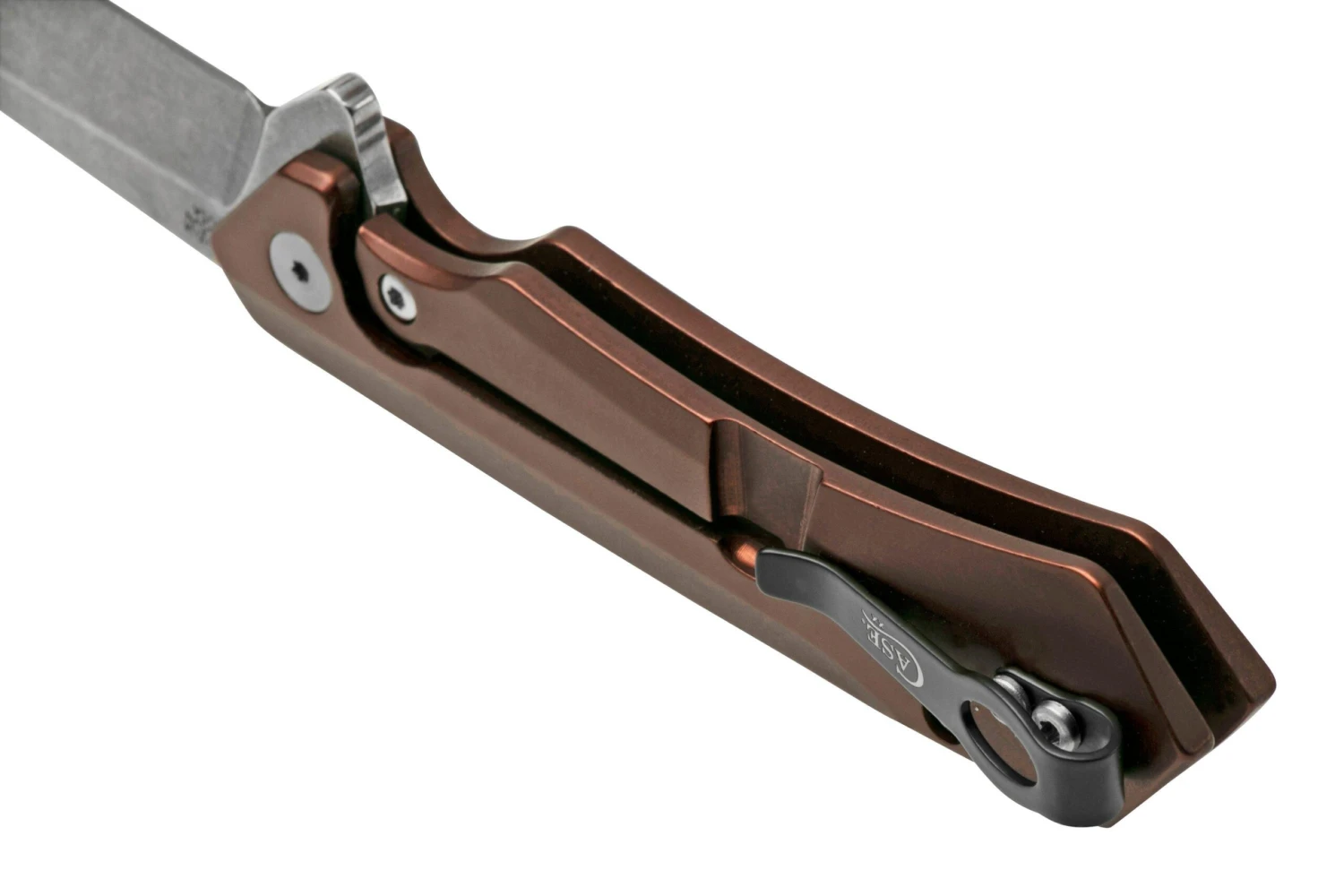 Case The Kinzua, Brown Anodized Aluminum, Spearpoint S35VN, 64692 Navaja 6 Case The Kinzua, Brown Anodized Aluminum, Spearpoint S35VN, 64692 Navaja - Imagen 4