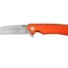 Case The Kinzua, Orange Anodized Aluminum, Spearpoint S35VN, 64696 Navaja