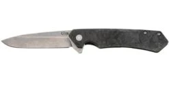 Case The Kinzua, Black Marbled Carbon Fiber, Spear Blade S35VN, 64801 Navaja