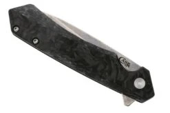 Case The Kinzua, Black Marbled Carbon Fiber, Spear Blade S35VN, 64801 Navaja -Case Knives Ventas CE64801 06 case