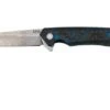 Case The Kinzua, Blue & Black Marbled Carbon Fiber, Spear Blade S35VN, 64803 Navaja -Case Knives Ventas CE64803 01 case