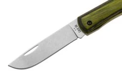 Case Sod Buster Jr Smooth Green/Black Dymalux Wood, 66383, XR7137 S35VN, Navaja -Case Knives Ventas CE66383 03 case