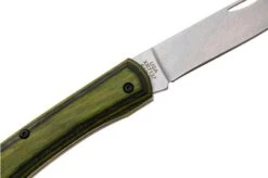 Case Sod Buster Jr Smooth Green/Black Dymalux Wood, 66383, XR7137 S35VN, Navaja -Case Knives Ventas CE66383 05 case