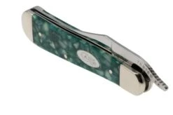 Case Russlock 71383 SparXX, Smooth Green Kirinite 101953L Navaja -Case Knives Ventas CE71383 06 case