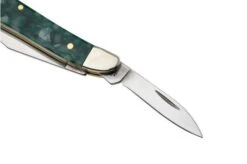 Case Peanut 71384 SparXX, Smooth Green Kirinite 10220 Navaja -Case Knives Ventas CE71384 04 case