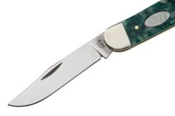 Case Sowbelly 71385 SparXX, Smooth Green Kirinite TB10139 Navaja, Diseño Tony Bose -Case Knives Ventas CE71385 03 case