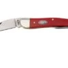Case Seahorse Whittler, American Workman Smooth Red Synthetic, 73938, 4355WH CS, Navaja
