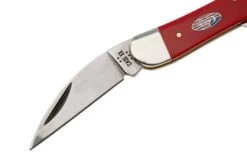 Case Seahorse Whittler, American Workman Smooth Red Synthetic, 73938, 4355WH CS, Navaja -Case Knives Ventas CE73938 03 case