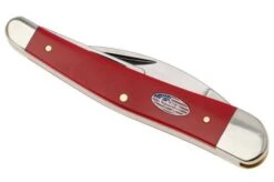 Case Seahorse Whittler, American Workman Smooth Red Synthetic, 73938, 4355WH CS, Navaja -Case Knives Ventas CE73938 06 case