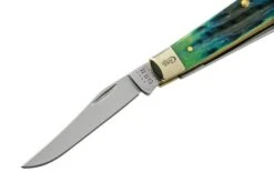 Case Jig Mini Trapper, Hunter Green Bone, Deep Canyon, 75834, 6207 SS, Navaja -Case Knives Ventas CE75834 03 case
