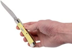 Case Trapper Yellow Synthetic, 80161, 6254 SS Navaja -Case Knives Ventas CE80161 09 case ce80161 09