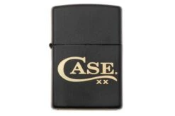 Case Knives Zippo 52478 Negro Mate Logo Case Encendedor